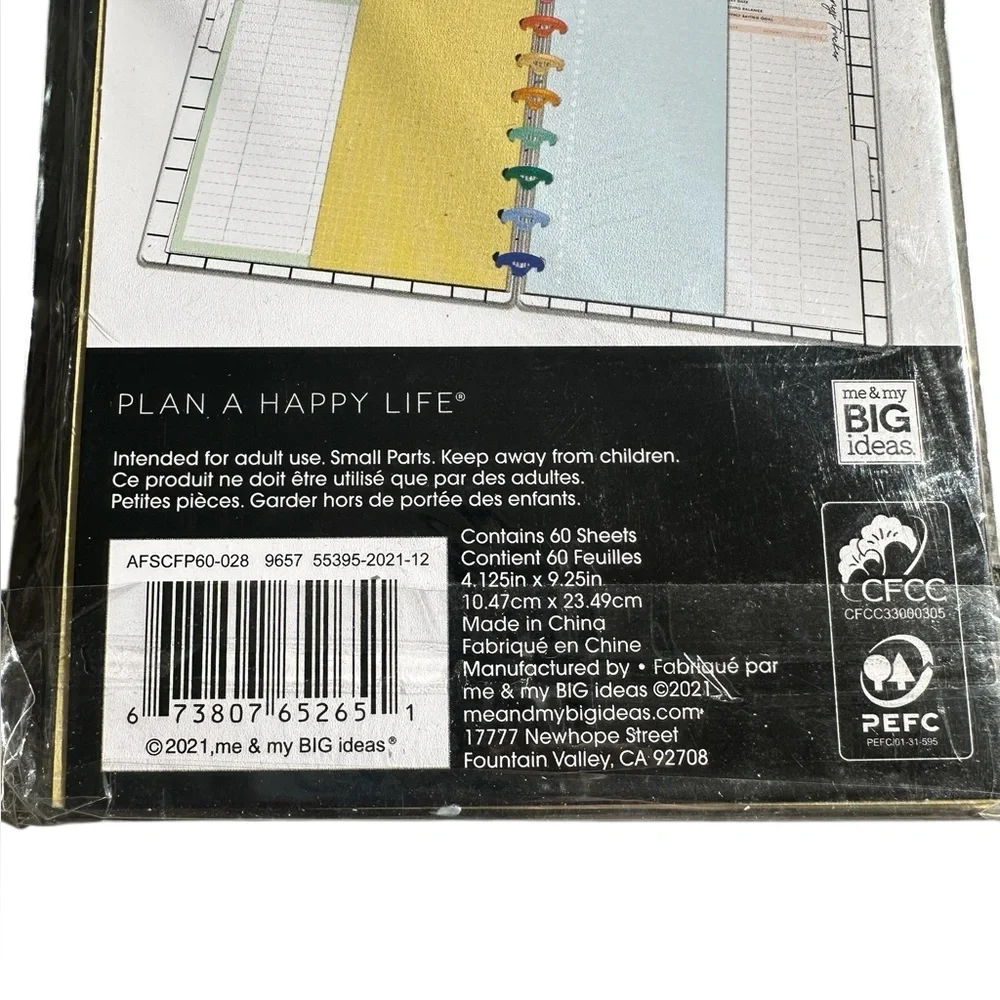 The Happy Planner Everyday 1/2 Sheet Refill Paper Pack